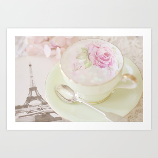 Paris Tea Art Print