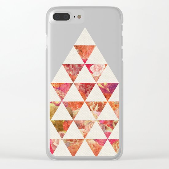 FLORAL FLOWWW Clear iPhone Case