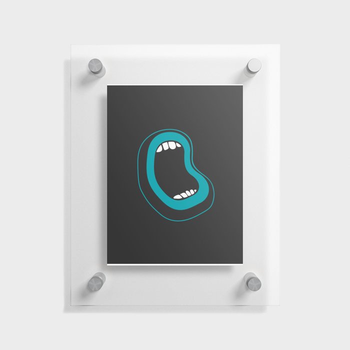 ouch! logo Floating Acrylic Print