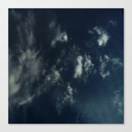 Cloud and sky 14 -cloud, sky, blue, positive,optimism Canvas Print