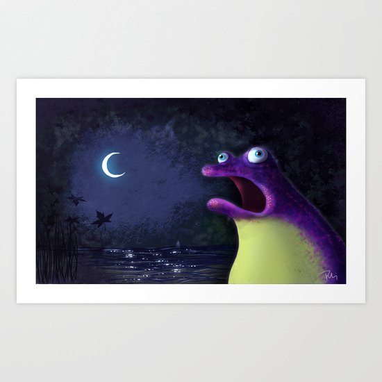 Ribbit Art Print