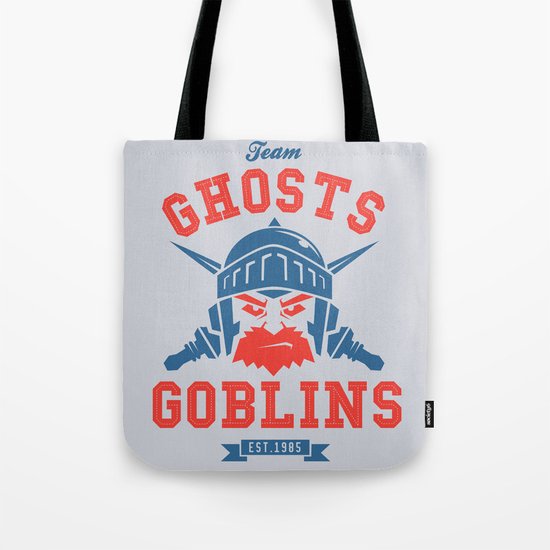 Team Ghosts & Goblins Tote Bag