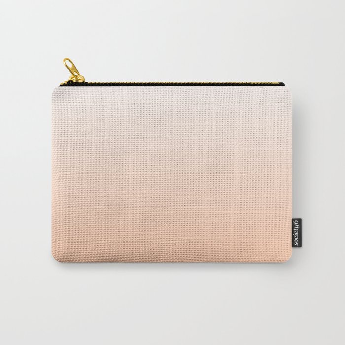 Peach Ombre Carry-All Pouch