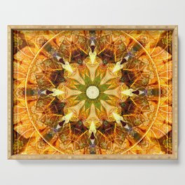 Mandalas from the Depth of Love 27 Serving Tray