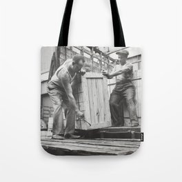 Morris Engel - Untitled (New York City Dockworkers) (1945/49) Tote Bag