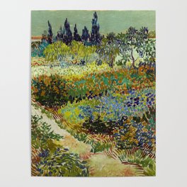 Vincent Van Gogh - Garden at Arles Poster