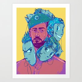Who you are Art Print