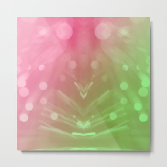Laser Show Metal Print
