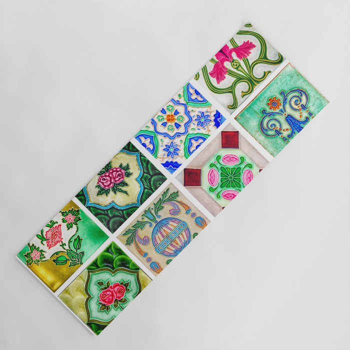 Peranakan Tiles 16x Yoga Mat