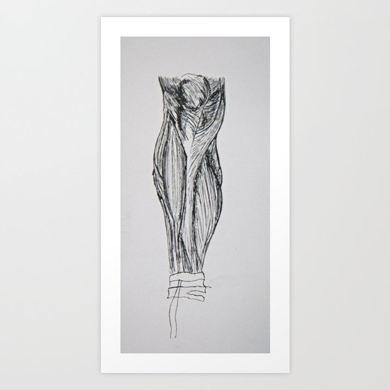 anatomy 201 Art Print