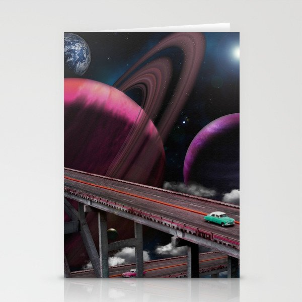 space highway Stationery Cards