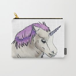 Diana's Unicorn - White background Carry-All Pouch