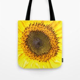 Sunflower closeup Tote Bag