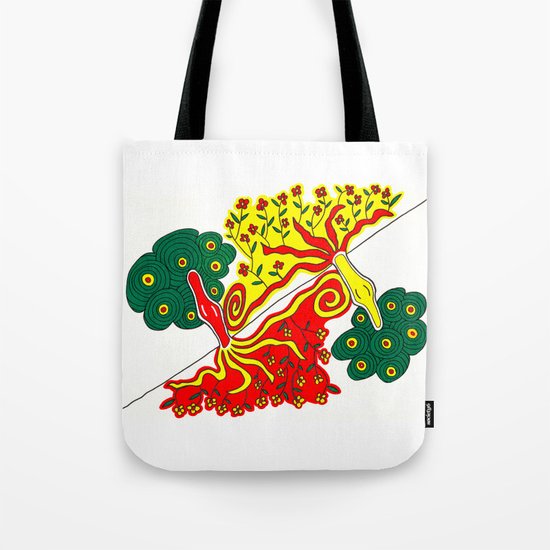 Rooted caress Tote Bag
