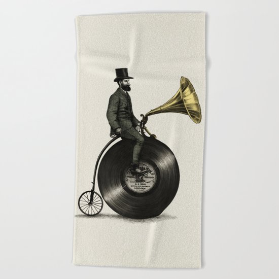 Music Man Beach Towel