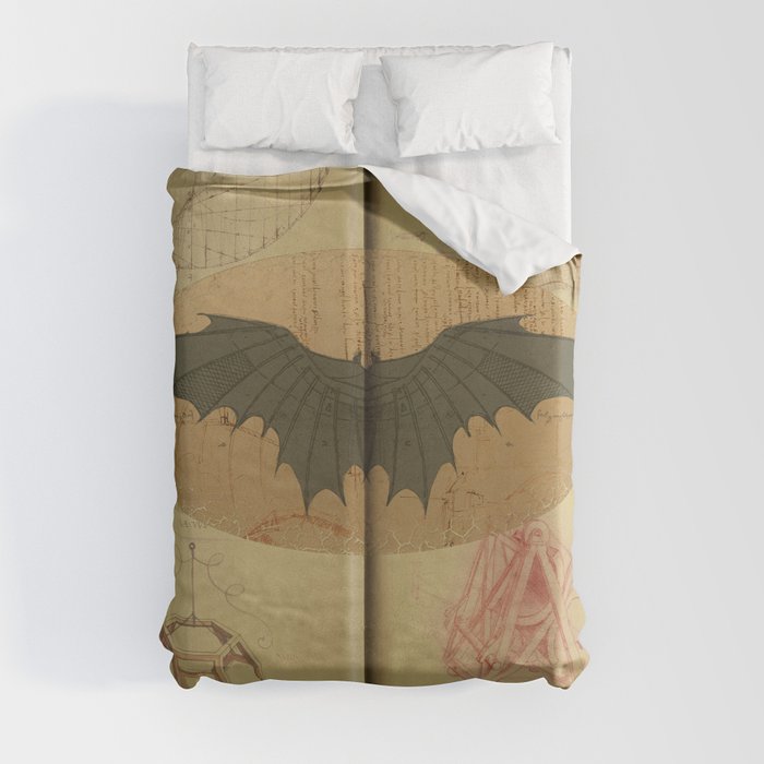 Leonardo Da Vinci Duvet Cover By Eva Nev Society6