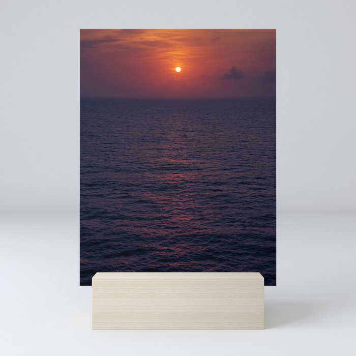 Caribbean Sunset Mini Art Print