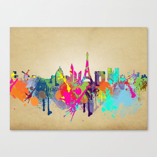 paris Canvas Print