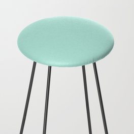 SEAFOAM PASTEL SOLID COLOR Counter Stool