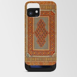 Vintage Rug Tapestry Print iPhone Card Case