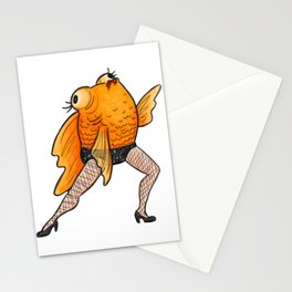 Leggy Fishums Stationery Cards