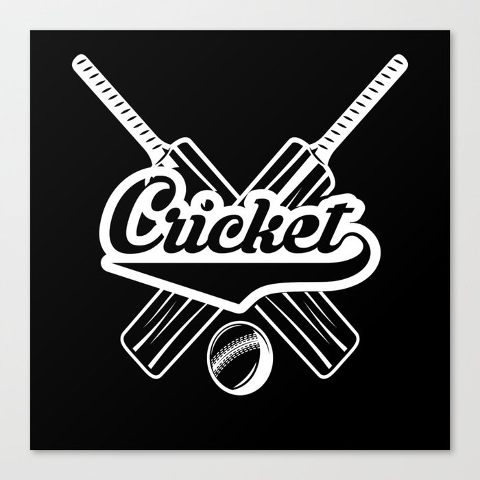 Cricket Cricketer Canvas Print