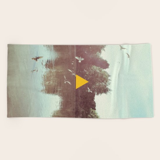 The Lake Beach Towel