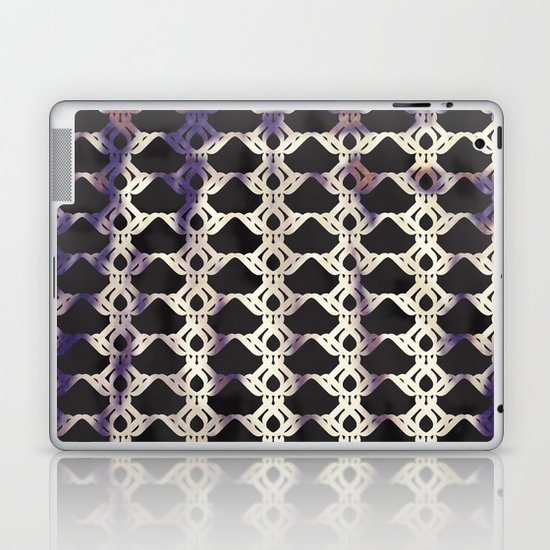Twisted in Black Laptop & iPad Skin