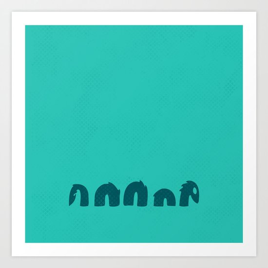 Sea Serpent Art Print