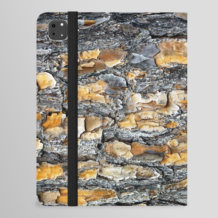 Hunting Camo Tree Bark  iPad Folio Case
