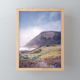 Oregon Coast Mood Framed Mini Art Print