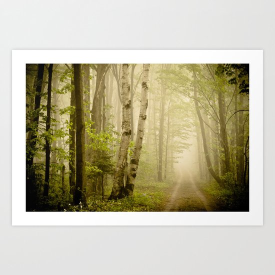 The Road Art Print