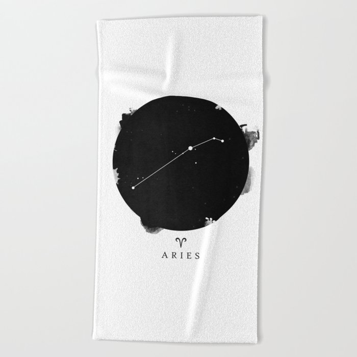 Aries Beach Towel