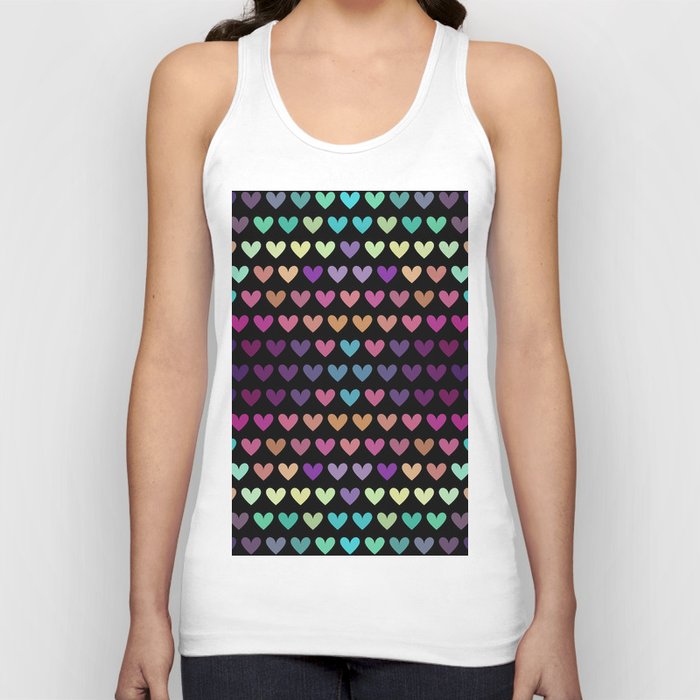 Colorful hearts IV Tank Top