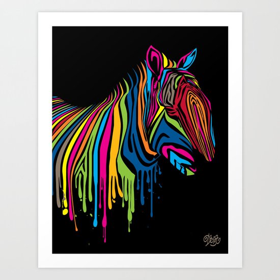 ZebrArt Art Print