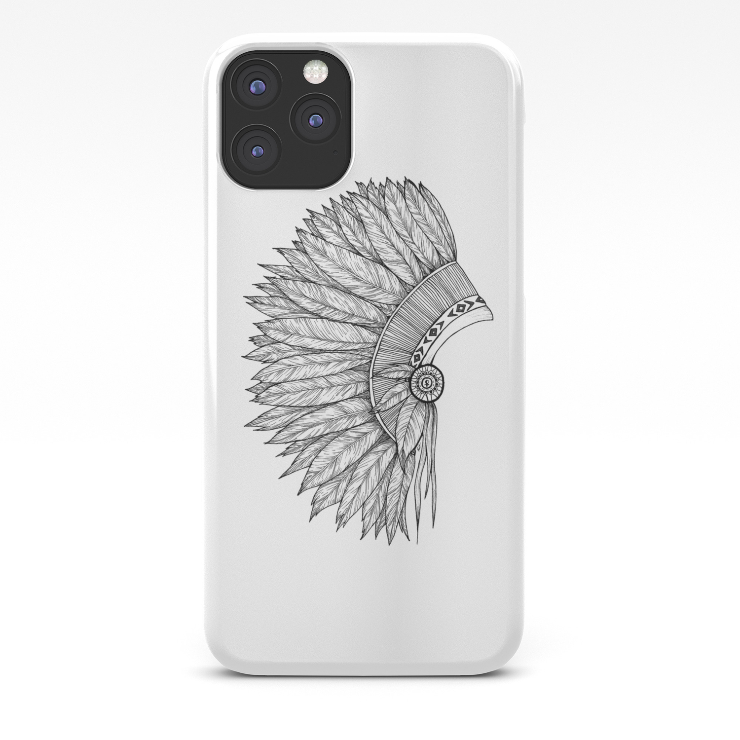 Native Headdress iPhone 11 case Native Headdress iPhone 11 case