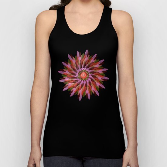 Falling Bloom Unisex Tank Top