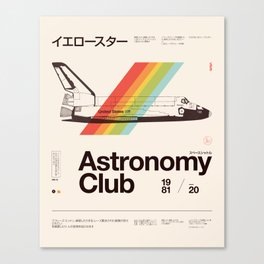 Astronomy Club Canvas Print