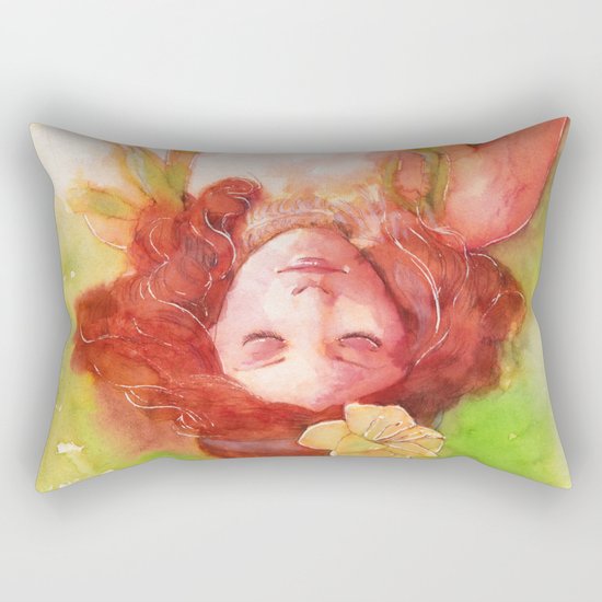 Princess of the forest Rectangular Pillow