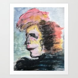 Young Dylan Art Print