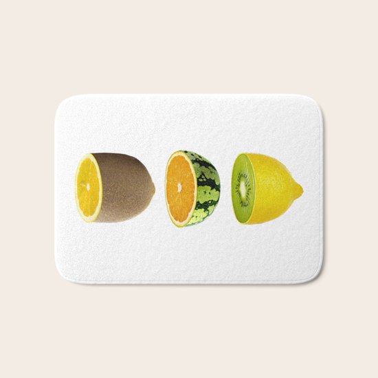 Mixed Fruits Bath Mat