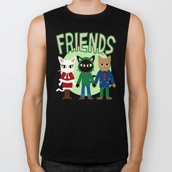 Whim's Friends Biker Tank