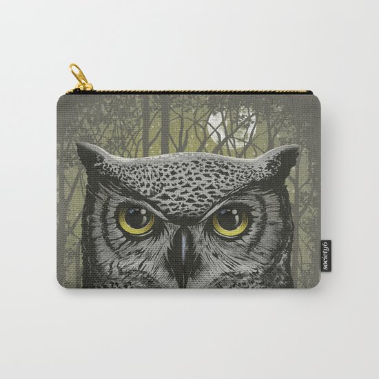 Moon Owl Carry-All Pouch