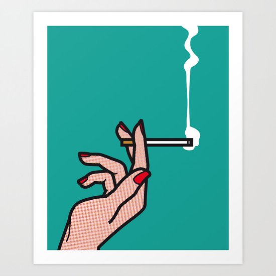 Pop Icon - Madmen 1 Art Print