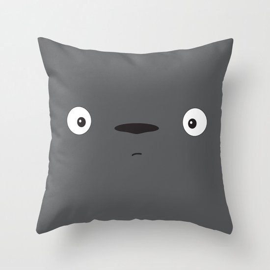 Totoro Throw Pillow