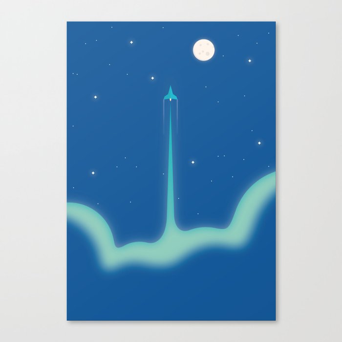Rocket #1 Canvas Print