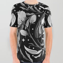 Night Moth  All Over Graphic Tee