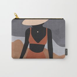 Woman at The Beach 1 Carry-All Pouch
