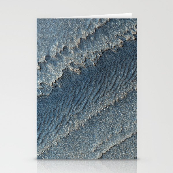 martian-made crater ripples | space 015 Stationery Cards