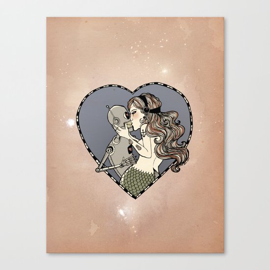 Strange Lovers 2 Canvas Print